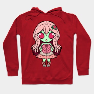 Cute Zombie Girl Hoodie